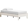 image:imageSignature Design by Ashley Full Size Platform Bed Frame NaturalLight Natural