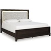 image:imageSignature Design by Ashley Kids Full Wood Panel Bed Frame Blue amp BrownKingCalifornia King