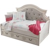 image:imageSignature Design by Ashley Realyn California King Storage Bed WhiteTwin