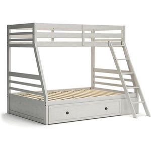 image:imageSignature Design by Ashley Bed Frame with Storage Lettner California KingAntique White