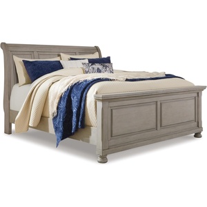 image:imageSignature Design by Ashley Bed Frame with Storage Lettner California KingLight Gray