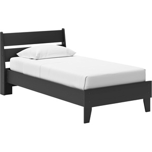 image:imageSignature Design by Ashley Full Size Platform Bed Frame NaturalBlack