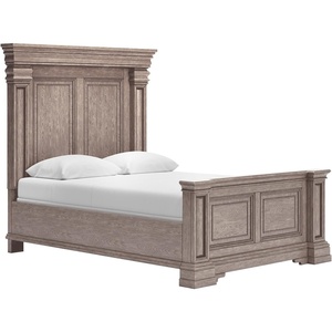 image:imageSignature Design by Ashley King Panel Bed with LED Lights Grayish BrownQueen Panel Bed