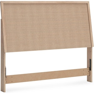 image:imageSignature Design by Ashley Queen Panel Headboard Boho Cane Look
