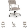 image:imageSignature Design by Ashley Robbinsdale Home Office Desk Chair FarmhouseAntique White
