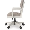 image:imageSignature Design by Ashley Robbinsdale Home Office Desk Chair FarmhouseAntique White