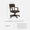 image:imageSignature Design by Ashley Wood Executive Desk Chair Brown
