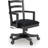 image:imageSignature Design by Ashley Robbinsdale Home Office Desk Chair FarmhouseBlack