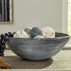 image:imageSignature Design by Ashley 1Piece Terra Cotta Decorative Bowl Blue