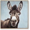 image:imageSignature Design by Ashley Animal Canvas Wall Art Framed Donkey