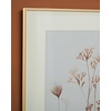 image:imageSignature Design by Ashley Chettings Cottage Framed Floral Wall Art 23 x 27 Inches Set of 4 Gray amp Pink