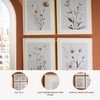 image:imageSignature Design by Ashley Chettings Cottage Framed Floral Wall Art 23 x 27 Inches Set of 4 Gray amp Pink