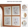 image:imageSignature Design by Ashley Chettings Cottage Framed Floral Wall Art 23 x 27 Inches Set of 4 Gray amp Pink