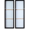 image:imageSignature Design by Ashley Dansot Modern Rectangular Handpainted Wrapped Canvas Wall Art 16 x 48 Inches Set of 2 Green amp Light Brown