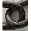 image:imageSignature Design by Ashley Decorative Black Wood Knot Chain Link SculptureDistressed Black