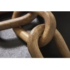image:imageSignature Design by Ashley Decorative Black Wood Knot Chain Link SculptureLight Brown