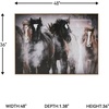 image:imageSignature Design by Ashley Framed Horse Painting Canvas Wall Art 48x36