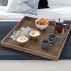 image:imageSignature Design by Ashley Heddford Large Square Wood Ottoman Tray