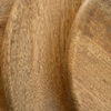 image:imageSignature Design by Ashley Kaidler Casual Round Wood Tray Set for Food Set of 3 Light Brown