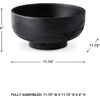image:imageSignature Design by Ashley Large Black Decorative Bowl