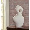 image:imageSignature Design by Ashley Modern Ceramic Abstract Sculpture Off White