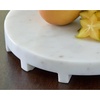 image:imageSignature Design by Ashley Wainmoore Modern FoodSafe Round Marble Tray White