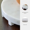 image:imageSignature Design by Ashley Wainmoore Modern FoodSafe Round Marble Tray White