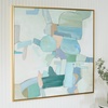 image:imageSignature Design by Ashley Wynburn Hand Painted Abstract Wall Art 48 x 48 Inches Blue amp White