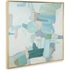 image:imageSignature Design by Ashley Wynburn Hand Painted Abstract Wall Art 48 x 48 Inches Blue amp White