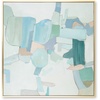 image:imageSignature Design by Ashley Wynburn Hand Painted Abstract Wall Art 48 x 48 Inches Blue amp White