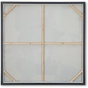 image:imageSignature Design by Ashley Wynburn Hand Painted Abstract Wall Art 48 x 48 Inches Blue amp White