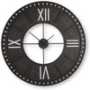 image:imageSignature Design by Ashley Lytle 50 Inch Large Metal Wall Clock Brown