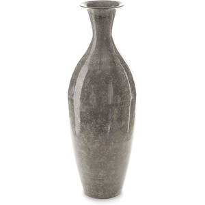 image:imageSignature Design by Ashley Brockwich Traditional 20 Inch HighGloss Vase Gray