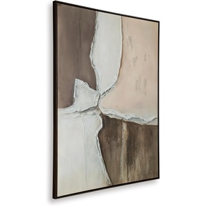 image:imageSignature Design by Ashley Framed Abstract Canvas Wall Art 40x50 in