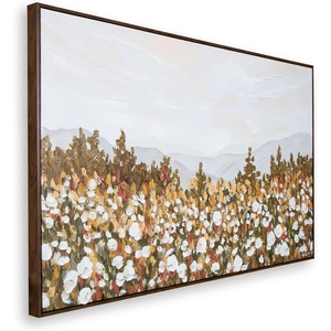 image:imageSignature Design by Ashley Framed Botanical Canvas Wall Art Large 60x36