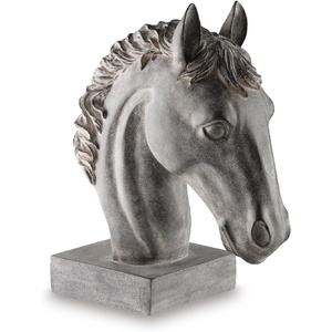 image:imageSignature Design by Ashley Horse Head Sculpture Bust Antiqued Black