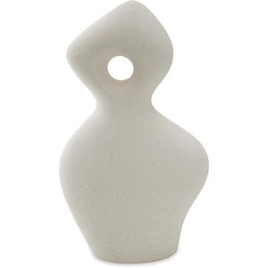 image:imageSignature Design by Ashley Modern Ceramic Abstract Sculpture Off White